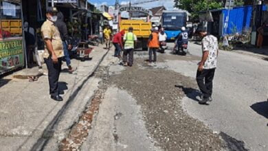 Pemprov Sulsel Lakukan Penanganan Darurat Ruas Jalan Antang