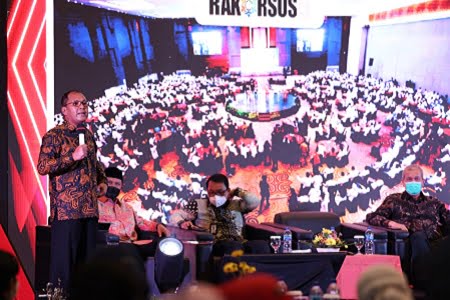 Wali Kota Danny Paparkan Inovasi Kemandirian dan Tata Kelola RSUD di Healty Cities Summit Semarang 2022