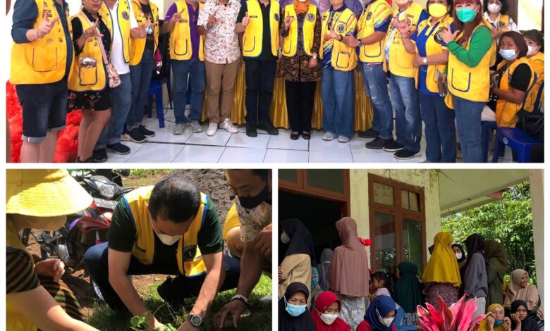 Lion Yudy Pimpin Baksos Ramadhan di Malino bersama Lions Club Wilayah 7