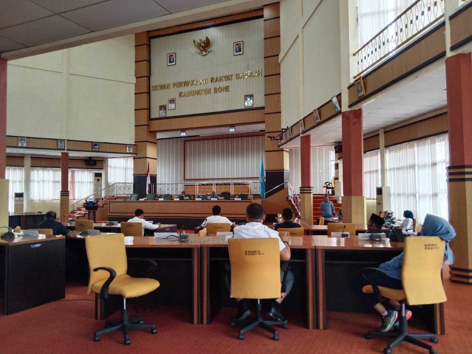 Rapat Gabungan Komisi Dewan DPRD Bone Ramai- Ramai Soroti LKPJ Bupati Bone Anggaran Tahun 2021.