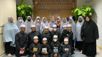 SGB Makassar Berbagi Berkah Bersama Anak Yatim