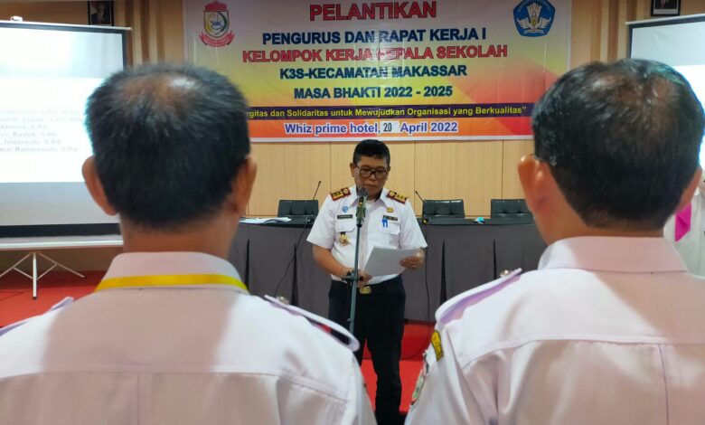 18 Revolusi Pendidikan, Kadisdik Lantik Pengurus K3S