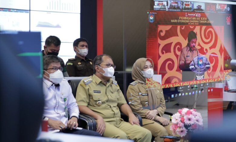 Ikuti Peringatan Hari Otonomi Daerah Ke - XXVI, Wali Kota Danny : Dibutuhkan Kemampuan Daerah Untuk Beradaptasi