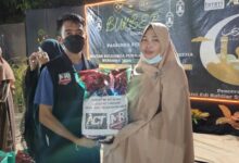 ACT dan Purna Paskibraka SMKN 2 Makassar Gelar Buka Puasa Bersama Ratusan Anak Yatim