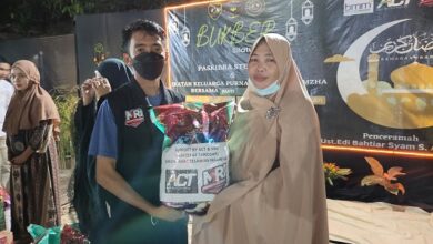 ACT dan Purna Paskibraka SMKN 2 Makassar Gelar Buka Puasa Bersama Ratusan Anak Yatim