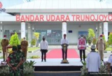 Bandara Trunojoyo Sumenep Madura Diresmikan Jokowi