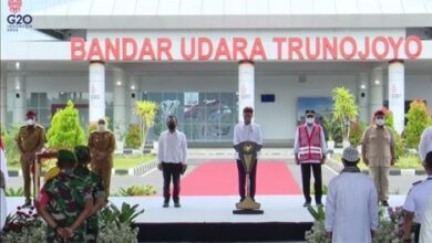 Bandara Trunojoyo Sumenep Madura Diresmikan Jokowi