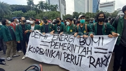 Demo Jokowi 11 April, BEM SI Geser Aksi ke Gedung DPR di Senayan