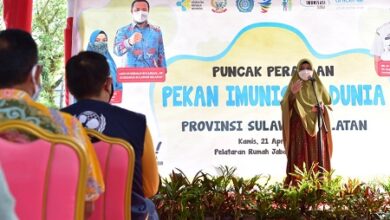Cakupan Imunisasi Dasar Lengkap di Indonesia, Sulsel Tertinggi