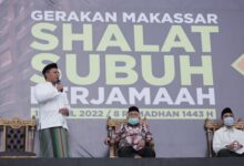 Gerakan Makassar Salat Subuh Berjemaah, Danny: Jagai Anakta Jagai Kotata