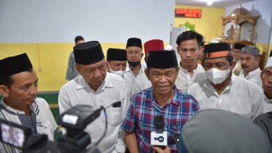 Tarawih Bersama, Gubernur Rusdy Sebut Akan Anggarkan Pembangunan Masjid Raya Palu Tahun Depan