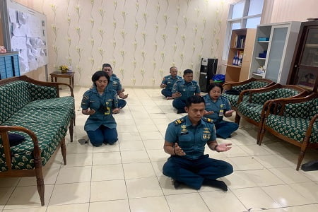 Lantamal VI Makassar Gelar Doa Bersama Setahun Patroli Abadi KRI Nanggala-402