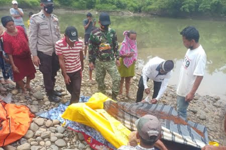 Dua Hari Menghilang Mondeng Ditemukan Tewas di Sungai Walannae