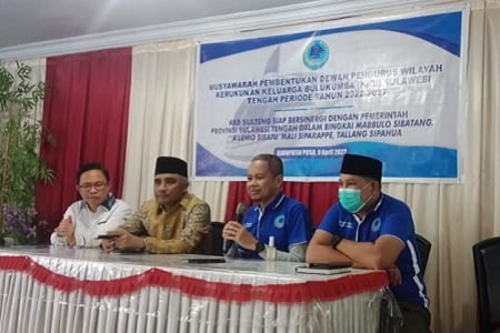 Yahdi Basma Pimpin DPW KKB Provinsi Sulawesi Tengah