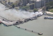 45 Kapal Terbakar di Cilacap, Rp130 Miliar Nilai Kerugian