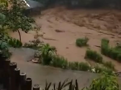 Citengah Sumedang Diterjang Banjir Bandang