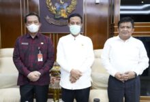 Gubernur Terima Dirjen Bina Pemdes, Bahas Peta Batas Desa di Sulsel