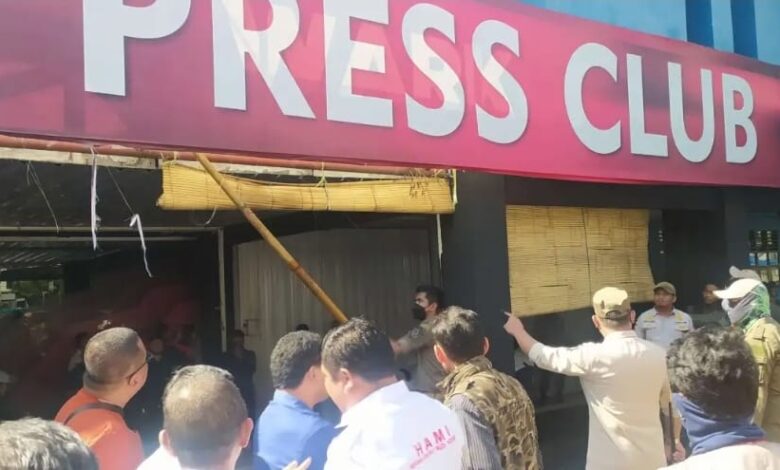 Pengawalan KPK, Pemprov Tertibkan Gedung PWI Sulsel