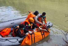 Tiga Hari Hilang Di Sungai, Jasad Andi Ridwan Akhirnya Ditemukan Oleh Tim SAR Gabungan