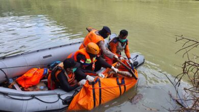 Tiga Hari Hilang Di Sungai, Jasad Andi Ridwan Akhirnya Ditemukan Oleh Tim SAR Gabungan