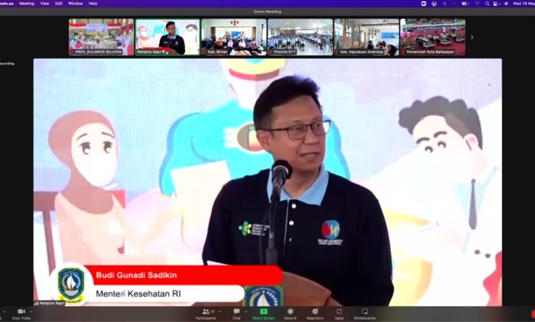 Tertinggi Cakupan Imunisasi Dasar Lengkap, Menkes Puji Kepemimpinan Andi Sudirman