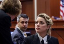 Amber Heard Bersaksi di Persidangan Kasus Gugatan Pencemaran Nama Baik Johnny Depp