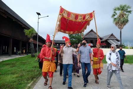Ganjar Pranowo Nilai Balla Lompoa Wajib Jadi Situs Sejarah dan Objek Wisata