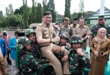 Puluhan Warga Sipil di Gowa Ikut Latsarmil Komcad, Bupati Adnan: Bela Negara Juga Tanggung Jawab Rakyat