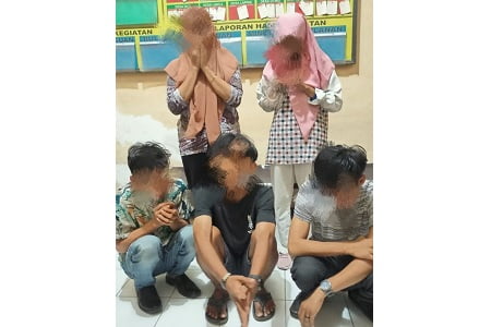 Lima Pelaku Pencurian Emas di Lamuru Diamankan, Dua Perempuan Satu di Bawah Umur