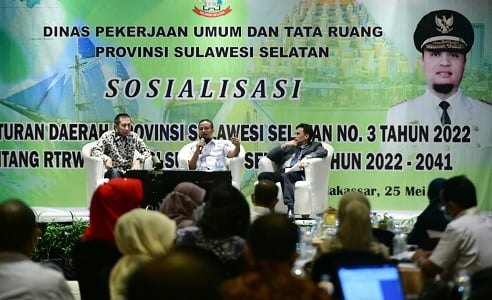 Sosialisasi Perda RTRW Sulsel, Gubernur Andi Sudirman Harap Jadi Acuan dalam Pembangunan Tertata