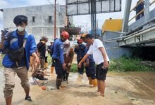 Sungai Palu Meluap Rendam Permukiman Warga