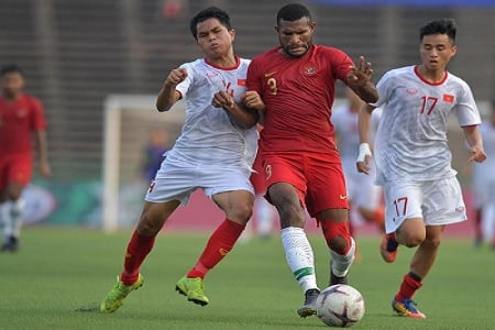 Latihan Jelang Laga Melawan Timnas Indonesia U-23, Vietnam Dijaga Aparat
