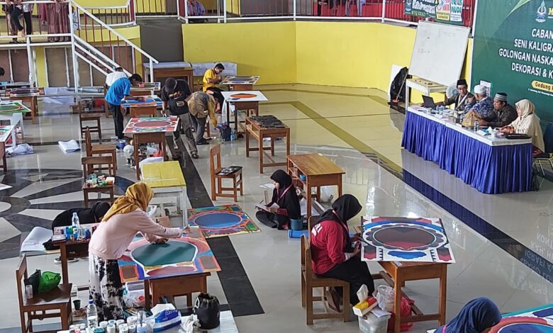 Hari Ketiga, Peserta MTQ ke-32 Sulsel Ikuti Lomba Desain Yang Bisa Diaplikasikan ke Masjid