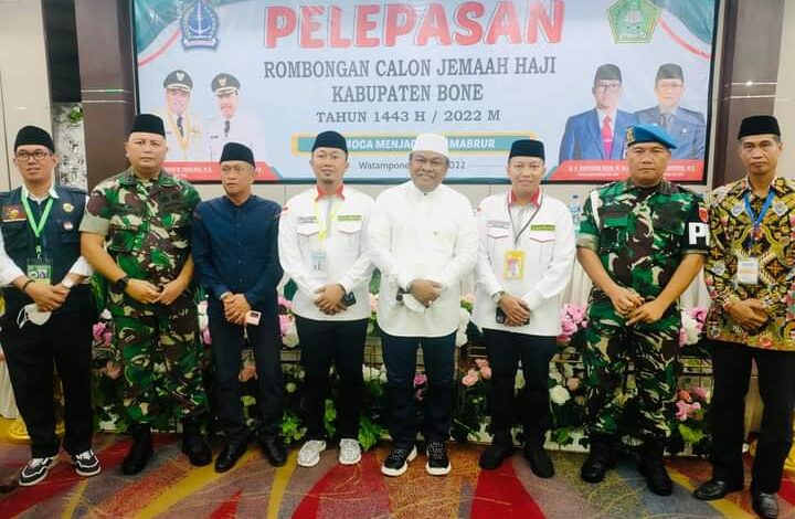 Lepas Calon Jamaah Haji 2022 Bupati Bone Harap Jangan Sia-Siakan Momentun Ini Dan Lakukan Perintah Allah Dengan Baik