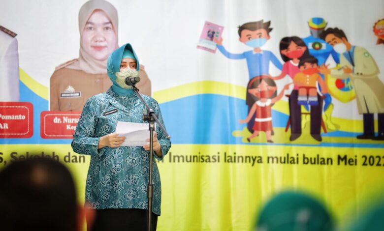 Ketua TP-PKK Kota Makassar, Indira Jusuf Ismail,