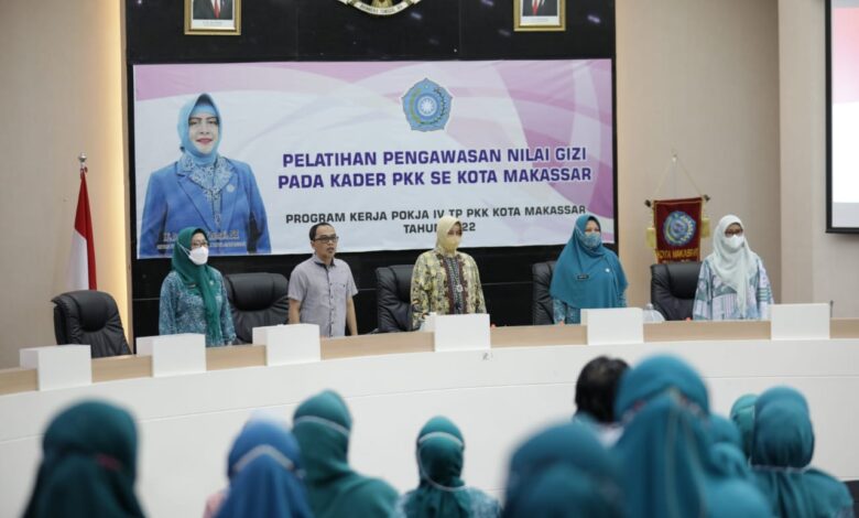 Pelatihan Pengawasan Nilai Gizi Pada Kader PKK se-Kota Makassar