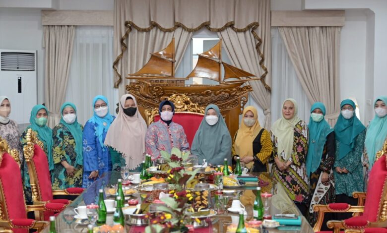 Indira Jusuf Temui Ketua TP PKK Provinsi Bahas Persiapan HKG 50 Tahun