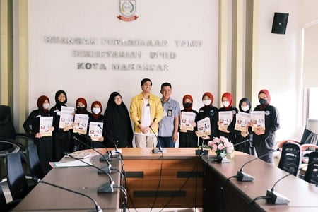 Belajar Jurnalistik, Siswa SD Inpres Unggul Kunjungi Redaksi Sekretariat DPRD Makassar