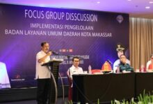 Dibuka Sekda Makassar, FGD Bahas Pengelolaan BLUD Pemkot Makassar