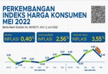 Dipicu Lonjakan Harga Tiket Pesawat, Inflasi Mei 2022 Sebesar 0,4 Persen