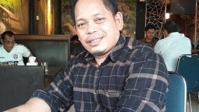 Syamsul Rusdang Kepala Desa Timampu Kecamatan Towuti Kabupaten Luwu Timur Provinsi Sulawesi Selatan.