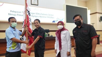 39 Disabilitas Intelektual Siap Berlaga di Semarang, Gubernur Andi Sudirman Lepas Kontingen SOIna Sulsel