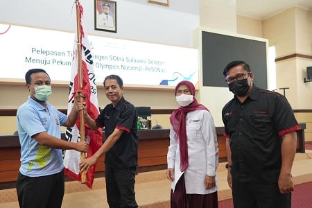 39 Disabilitas Intelektual Siap Berlaga di Semarang, Gubernur Andi Sudirman Lepas Kontingen SOIna Sulsel