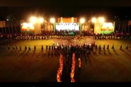 Pasha Ungu dan 3200 Siswa Menari Meriahkan Opening Ceremony MTQ ke-32 di Bone