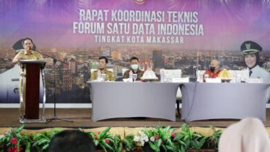 Bentuk Kesepahaman SKPD, Bappeda Gelar Rapat Teknis Forum Satu Data Indonesia Tingkat Kota Makassar