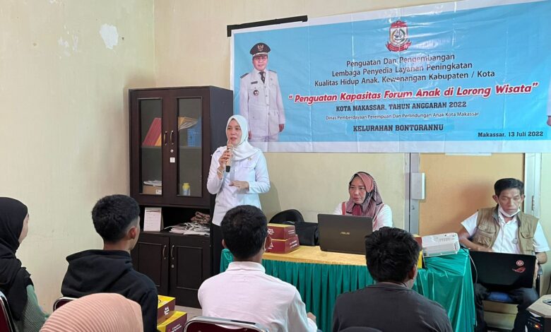 DP3A Turun ke Kelurahan untuk Libatkan Anak Sukseskan Lorong Wisata