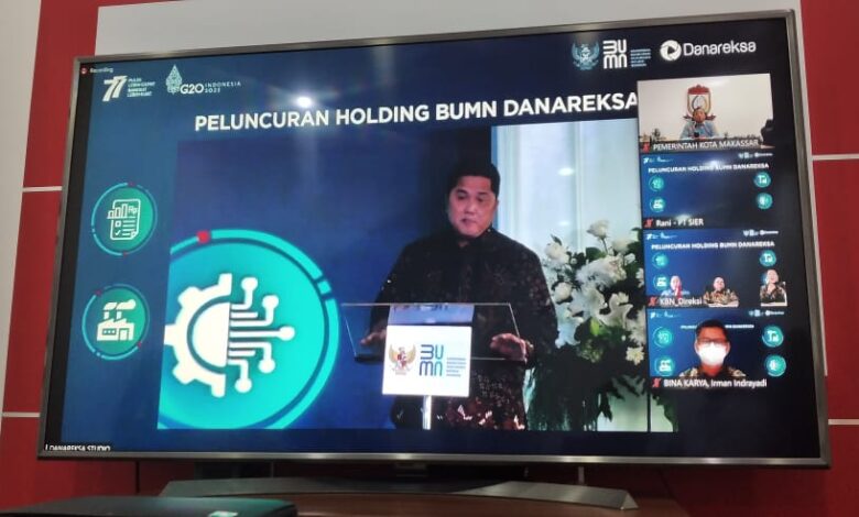 Pemkot Makassar Hadiri Peluncuran Holding BUMN Danareksa