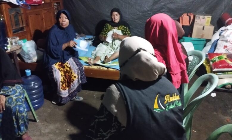 Gubernur Sulsel Kirim Relawan untuk Nenek dan Cucu Korban Kebakaran di Takalar