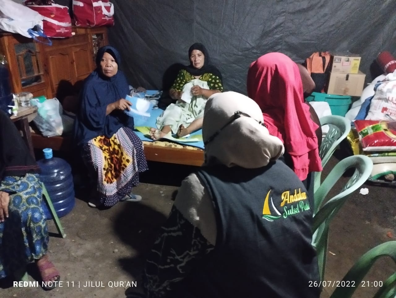 Gubernur Sulsel Kirim Relawan untuk Nenek dan Cucu Korban Kebakaran di Takalar