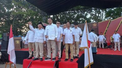 Lantik Pengurus Gerindra Parepare, Iwan Aras Minta Menangkan Prabowo di Pilpres 2024
